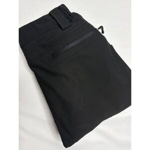 Free Soldier Mens Black Softshell Tactical Hiking Pants Fleece Lined 34x30